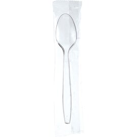 Löffel DINNER Polystyrol transparent  L 165 mm | Einweg Produktbild