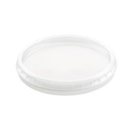 PP-Deckel, weiß,  für Takeaway-Schalen Delipack rund 125 - 500 ml, 20 x 50 Stück Produktbild