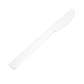 Messer VICTORIA Polystyrol transparent  L 170 mm | Einweg | 20 x 50 Stück Produktbild