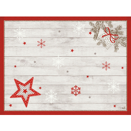 Tischset Dunicel® Motiv COZY WINTER 300 mm 400 mm Einweg 5 x 100 Stück Produktbild