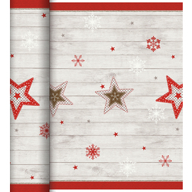 Tête-à-Tête-Tischläufer Motiv COZY WINTER Einweg 4 Rollen à 24 m | 24 m  x 0,4 m Produktbild