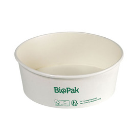 Takeaway-Schale 700 ml RONDA Bowl Wide Karton weiß, 5 x 50 Stück Produktbild