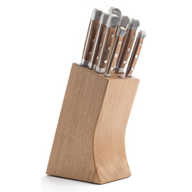 Messerblock Holz Eiche passend für 8 Messer Produktbild