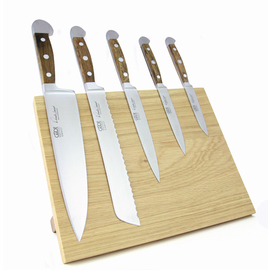Magnet-Messerpult Holz Eiche magnetisch passend für 5 Messer Produktbild