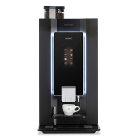 Heißgetränkeautomat OPTIFRESH BEAN 2 TOUCH schwarz | 2 Produktbehälter Produktbild