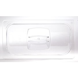 Harter Deckel GN 2/4 Polycarbonat transparent Produktbild