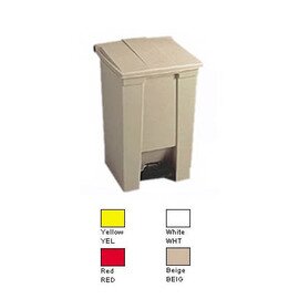 Step-On Tretabfalleimer 45,4 L, beige, 41,3 x 40 x 60 cm, Polypropylen Produktbild