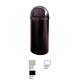 Container CLASSIC MARSHAL 56,8 ltr Kunststoff schwarz Pushdeckel Ø 391 mm  H 927 mm Produktbild