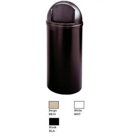 Container CLASSIC MARSHAL 95 ltr Kunststoff beige Pushdeckel Ø 451 mm  H 1067 mm Produktbild