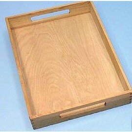 Tablett Holz | rechteckig 450 mm  x 330 mm Produktbild