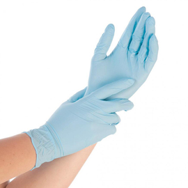 Nitril-Handschuhe XL blau SAFE FIT • puderfrei | 100 Stück Produktbild