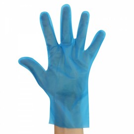 TPE-Handschuhe ALLFOOD THERMOSOFT S TPE (Thermoplastische Elastomere) blau | 240 mm Produktbild