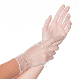 Vinyl-Handschuhe CLASSIC L weiß • 240 mm Produktbild