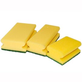 Reinigungsschwamm CLASSIC gelb 150 mm  x 70 mm  H 45 mm Produktbild