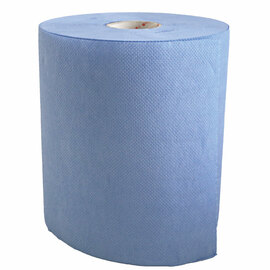 Papierhandtuch RECYCLING blau Ø 190 mm B 200 mm Produktbild