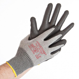 Touch-Screen-Handschuhe CUT SAFE TOUCH XL/10 grau-schwarz 270 mm Produktbild