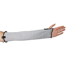 Schnittschutz-Armstulpe CUT SAFE grau L 450 mm mit Daumenloch Produktbild