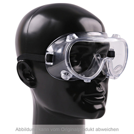 Schutzbrille antibeschlag Einheitsgröße PVC transparent Produktbild