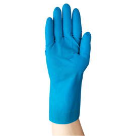 Chemikalienschutzhandschuhe AlphaTec® 87-195 | blau | S Produktbild 2 S