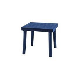 Beistelltisch | Hocker FLORIDA blau | 460 mm  x 460 mm Produktbild