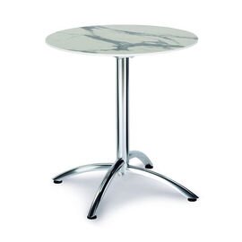 Tisch FIRENZE weiß marmoriert 700 mm Produktbild