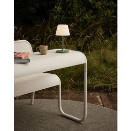 Bank-Tisch-Kombination Metall beige | 1200 mm x 1004 mm Produktbild 1 S