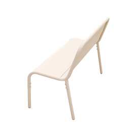 Outdoor-Bank Metall beige L 1200 mm Produktbild 1 S