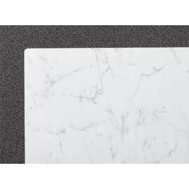 Gastro-Klapptisch BOULEVARD anthrazit | weiß marmoriert  Ø 800 mm Produktbild