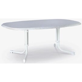 Gastro-Klapptisch BOULEVARD grün | weiß marmoriert  L 1460 mm  x 940 mm Produktbild 1 S