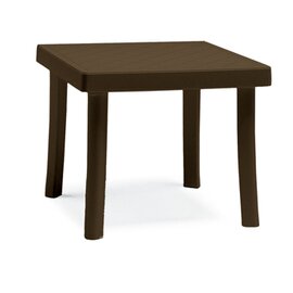 Beistelltisch | Hocker FLORIDA braun | 460 mm  x 460 mm Produktbild