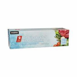 Gefrierbeutel LLDPE 2 ltr | 300 mm x 200 mm | 35 my | beschriftbar Produktbild