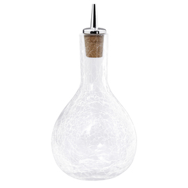 Dash-Bottle Glas 285 ml transparent Ausgießer Produktbild