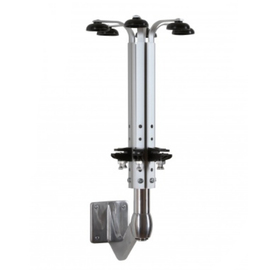 Wand-Drehhalter W-RONDELL RW4 passend für 4 Flaschen à 0,7 - 1 ltr chromfarben L 300 mm B 335 mm H 460 mm Produktbild