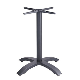 Tischgestell ECOFIX schwarz | passend für Tischplatten 700 mm | 800 mm L 440 mm B 440 mm H 710 mm Produktbild