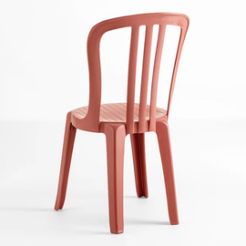 Outdoor-Stuhl MIAMI BISTROT terracottafarben | stapelbar Produktbild