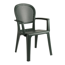 Terrassenstuhl grün | stapelbar Produktbild