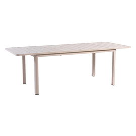 Outdoor-Esstisch CANNES | Aluminium havanna | ausziehbar 1730 - 2330 mm Produktbild 1 S