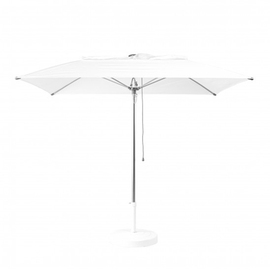 Sonnenschirm WINDMASTER weiß | quadratisch 200 x 200 cm H 200 cm Produktbild