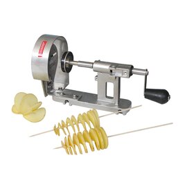 Pommes Frites Spiralschneider Tischgerät Bügelbefestigung  H 450 mm • Schnittstärke 2,25 mm Produktbild