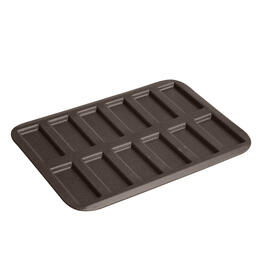 Multiform-Backblech • Mini-Financier antihaftbeschichtet | 12 Mulden | Muldenmaß L 75 mm L 290 mm B 198 mm Produktbild