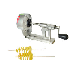 Pommes Frites Spiralschneider Tischgerät Bügelbefestigung  H 450 mm • Schnittstärke 2,25 mm Produktbild