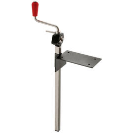 Dosenöffner Tischgerät | Schraubbefestigung Stahl H 780 mm | Verbund-Kopfstück Produktbild