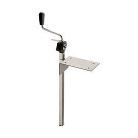 Dosenöffner Tischgerät | Schraubbefestigung Edelstahl H 790 mm | Verbund-Kopfstück Produktbild