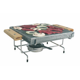 Grillstein Rechaud mit Gestell  L 355 mm  x 265 mm  H 135 mm Produktbild