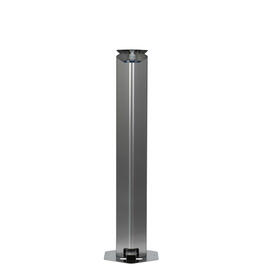 Desinfektionsmittelspender mit Fußpedal Standmodell 320 mm x 280 mm H 1000 mm Produktbild