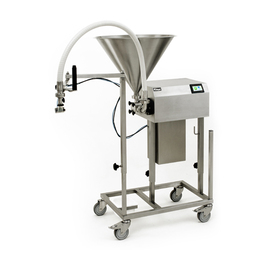 Abfüllmaschine | Portioniermaschine AP 2024-040 mit Trichter | Standgerät fahrbar Produktbild
