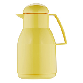Isolierkanne TOP 1 ltr gelb Glaseinsatz Drehverschluss  H 258 mm Deckel gewölbt Produktbild