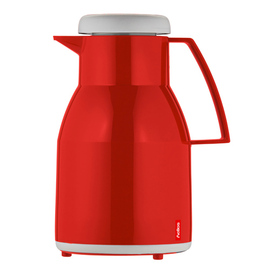 Isolierkanne WASH 1 ltr rot Vakuum-Hartglas Drehverschluss  H 238 mm Produktbild