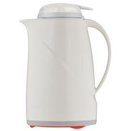 Isolierkanne WAVE Mini 0,6 ltr weiß Drucktastenverschluss | Einhandbedienung Produktbild