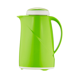 Isolierkanne WAVE Mini 0,6 ltr kiwigrün Glaseinsatz Drehverschluss  H 220 mm Produktbild
